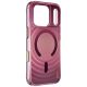 3. Uniq Coehl Vela Magnetic Charging Case for iPhone 18 Pro / 17 Pro - Burgundy