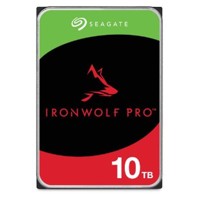 Seagate IronWolf Pro HDD (10 TB; 256MB; 3.5"; SATA)