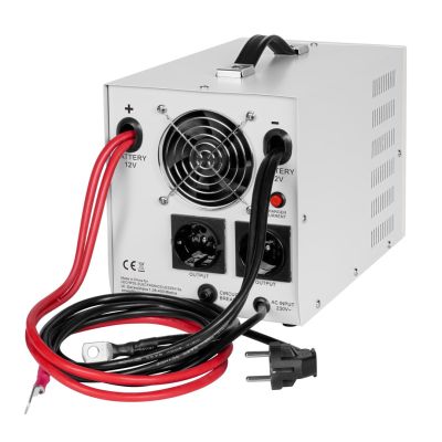 5. KEMOT PROsinus-2000 emergency power supply, pure sine wave converter with charging function 12V 230V 2000VA/1200W