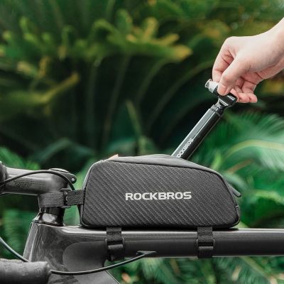 6. Rockbros JG-PB-11 Tool Kit with Pump and Spoon Patch Multitool - Black