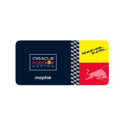 3. Mophie Powerstation Plus 10K Red Bull Racing Power Bank – 10000mAh power bank with integrated USB-C and Lightning cables (1x USB-C port)