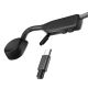 5. Shokz OpenMove USB-C Wireless Bone Conduction Headphones Gray