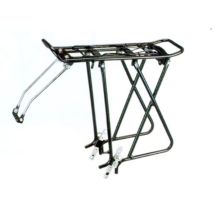 Luggage rack 24-28'' adjustable aluminum IB black