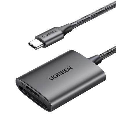 Ugreen Ugreen CM401 USB C 5Gb/s SD/TF Card Reader - Gray