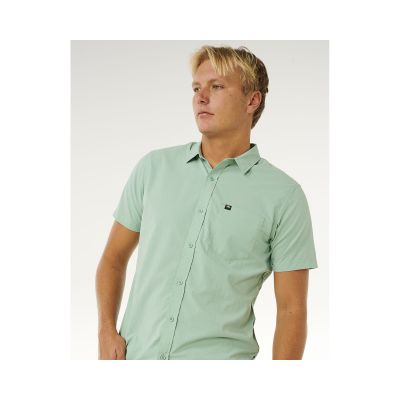 6. Men's RIP CURL Vaporcool Aerotech S/S Shirt Green