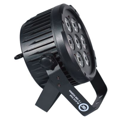 LIGHT4ME BLACK PAR 7x10W RGBWA LED strong light