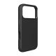 Puro Icon Mag Pro Liquid Silicone Case for iPhone 17 Pro, MagSafe Compatible, with Camera Protection and Aluminum Buttons - Black