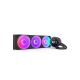 7. NZXT Kraken Elite 360 RGB Processor All-in-One Liquid Cooler 12cm Black 1 pc.