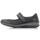 15. Comfortable Rieker W RKR575 openwork shoes, black