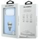 9. Karl Lagerfeld Smooth Ikonik Sketch MagSafe case for iPhone 18 Pro / 17 Pro - light blue