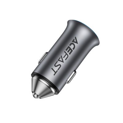 4. Acefast B16 95W USB-A + USB-C Car Charger - Gray