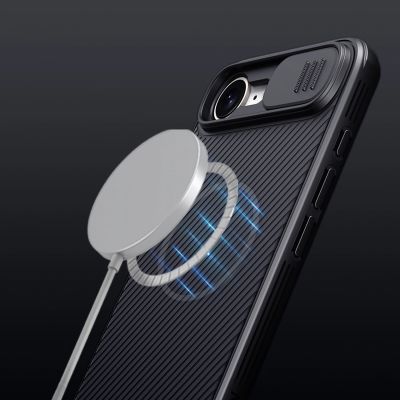 14. Nillkin CamShield Pro Magnetic Case for iPhone 16e / 17e - Black