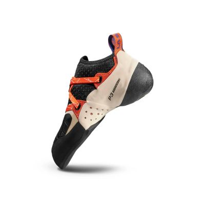 4. La Sportiva Solution Woman 20H000203 White/Lily Orange