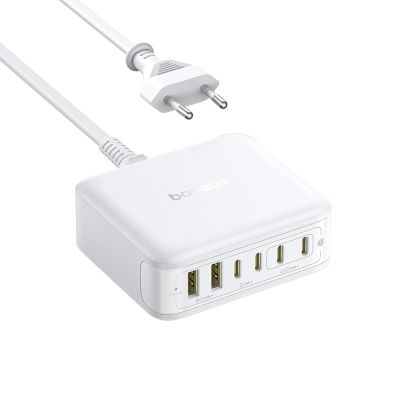 3. Baseus EnerFill FH21 120W Charging Station 4xUSB-C + 2xUSB-A - White
