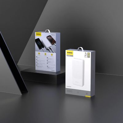 4. Dudao K10Pro Power Bank 2.4A 20000mAh 2 x USB-A - White