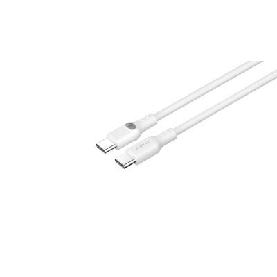 4. Havit Type C-Type C Cable CB6280 (white; 100cm)