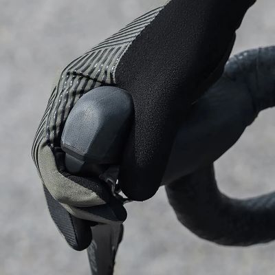 7. Rockbros 16110006003 shock-absorbing cycling gloves size L - green and black