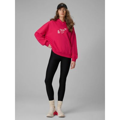 3. Women's loose sweatshirt with hood 4F 4FRSS26TSWSF2836-53S