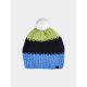 Men's winter hat with pompom 4F 4FWAW24ACAPM461-92S