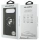 8. Karl Lagerfeld Silicone Karl&Choupette Ring MagSafe Case for iPhone 17 Air - Black