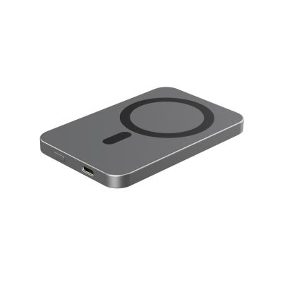 3. RealPower PB-5000 Mag Lithium Polymer (LiPo) 5000 mAh Wireless Charging Gray