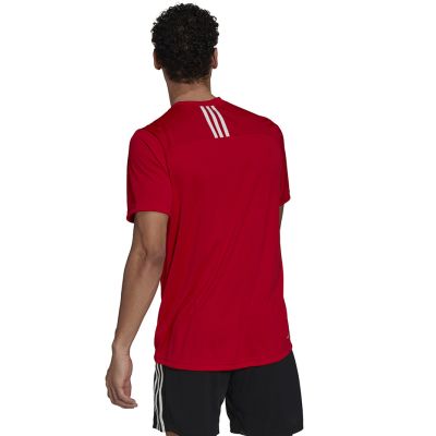 10. adidas Primeblue Designed To Move Sport 3-Stripes Tee M GM4318