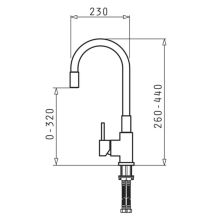 PYRAMIS FLESSI black edition faucet