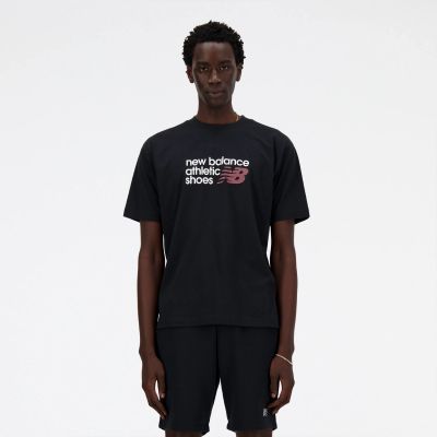 5. New Balance S/S Brand T-Sh M MT41524BK T-shirt