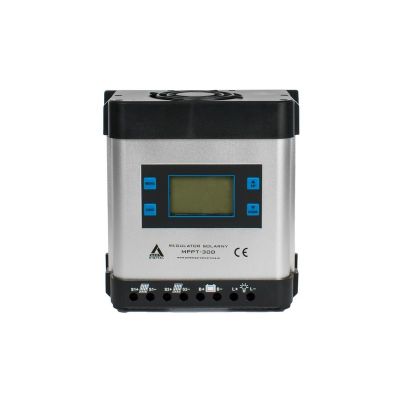 3. MPPT solar charge controller 12/24 - 30A LCD display