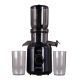21. ELDOM SLOW JUICER PJ350 250 W BLACK TWO FILTERS NEW GENERATION HEAVY PRESS