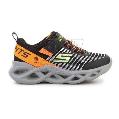 7. Skechers S Lights Jr 401650L-BKOR