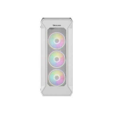28. GENESIS IRID 505 ARGB WHITE MIDI TOWER CASE NPC-1872