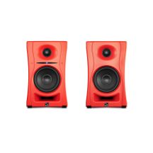 KALI AUDIOLP-UNF-R - Pair of Bluetooth monitor speakers. Multimedia speakers, red.