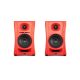KALI AUDIOLP-UNF-R - Pair of Bluetooth monitor speakers. Multimedia speakers, red.