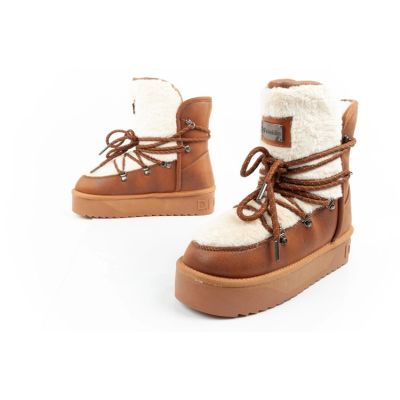 8. D.Franklin women's winter boots insulated brown