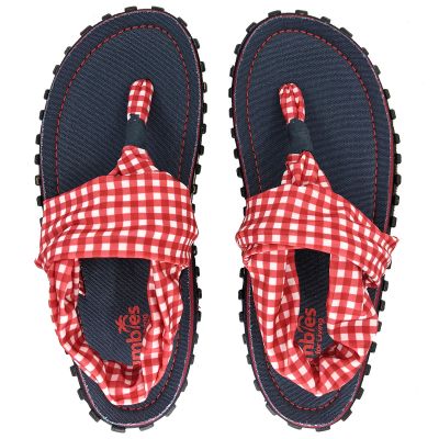 9. Gumbies Slingback Flip-Flops W G-SB-WN-PICNIC