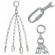 4. Punching bag chain - Set with swivel and snap hooks