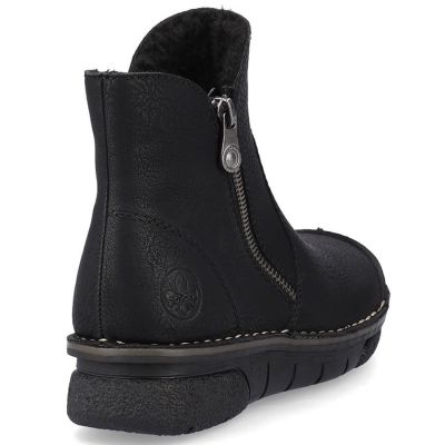 28. Comfortable insulated ankle boots Rieker W RKR612 black