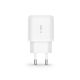 3. Tech-Protect C20W USB-C PD 20W / USB-A QC 3.0 Charger with USB-C / Lightning Cable - White