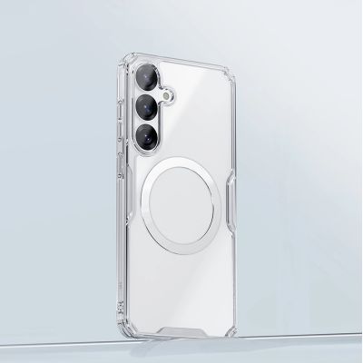 5. Nillkin Nature TPU Pro Magnetic Case with MagSafe for Samsung S25+ - White