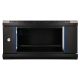 Extralink LITE 4U 530X400 WALL-MOUNTED RACKMOUNT CABINET BLACK Freestanding/Wall/Floor Rack Black