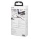 6. Baseus Metal Gleam 6-in-1 USB-C - USB-C PD 100W HUB 1x HDMI 4K 30Hz 3x USB-A 3.2 1x RJ45 - gray