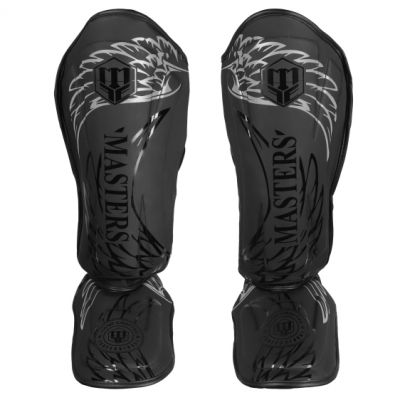 2. NS-BLACK-EAGLE Shin Guards