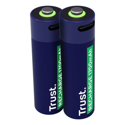 AA Trust USB-C RECHARGEABLE BATTERIES 2P