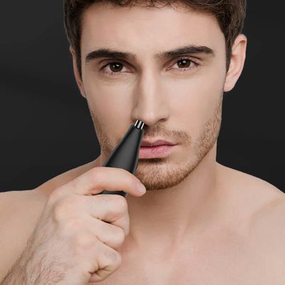 8. MAXGROOM LK-881 multifunctional trimmer with replaceable tips - black