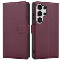 Tech-Protect Wallet Case for Samsung Galaxy S26 Ultra - Burgundy