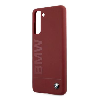 6. BMW Silicone Signature Logo Case for Samsung Galaxy S21+ - Red