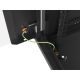 7. Lanberg WF01-6618-10B rack cabinet (18U; 901mm / 600mm / 600 mm; wall-mounted; Glass; 19''; black)