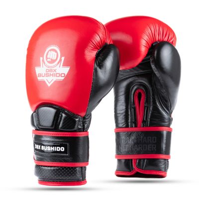 11. Warrior RED Genuine Leather Boxing Gloves