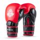 11. Warrior RED Genuine Leather Boxing Gloves